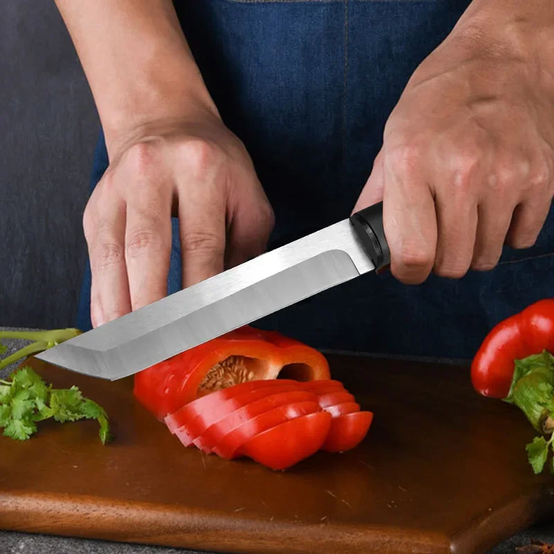 Chef Knife BBQ Slicing Fish Fruit Butcher Boning Knife Cleaver Meat Cut Vegetable Utility Knife Hand Forged Blade Kitchen Knives