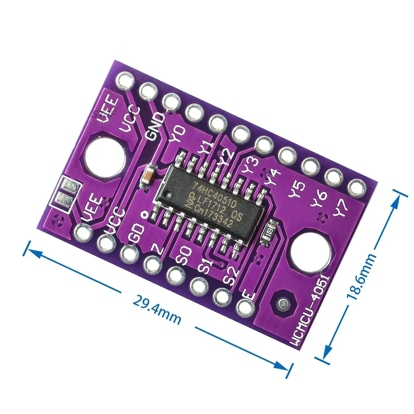 74HC4051 8 channel Analog Multiplexer Selector Module Multiplexers Distributor Resolver