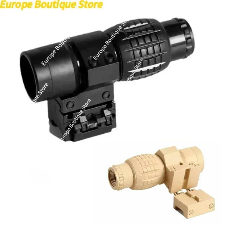 

Складной прицел, лупа, компактный прицел с откидной крышкой, подходит для игрушек с креплением на рейку 20 мм 21 мм, аксессуары для телескопов