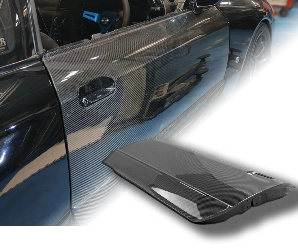 

Fit for NISSAN SKYLINE R32 GTR OEM Type Auto Door One Pair Well-made Carbon Fiber
