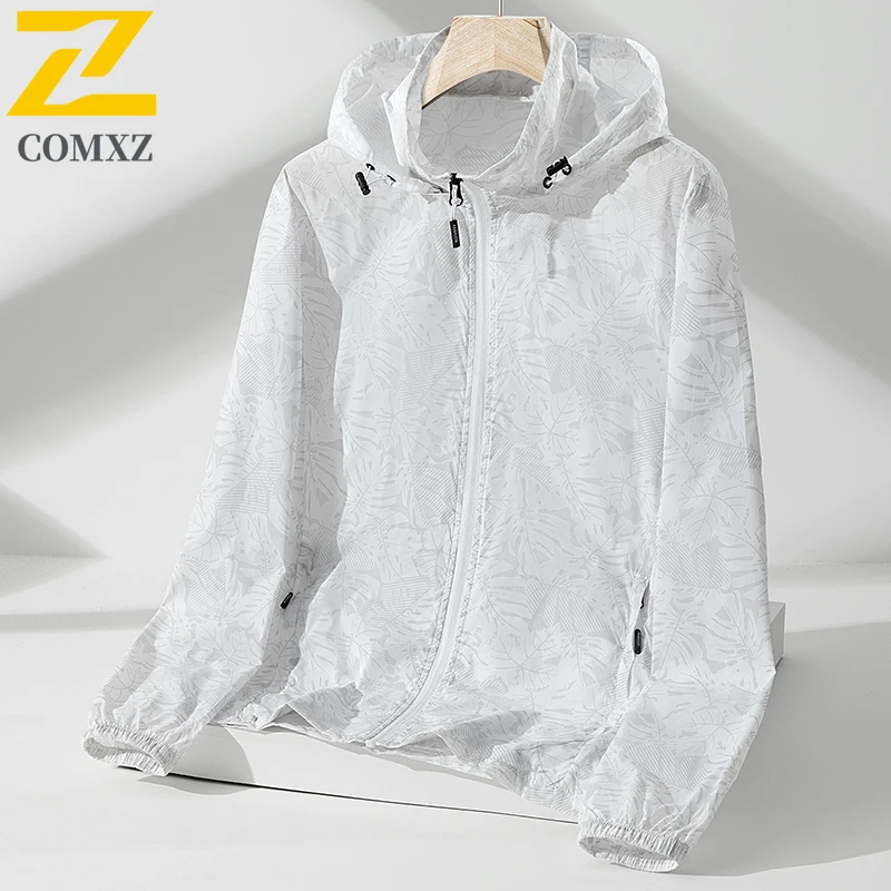 UV Skin Jackets Men's Summer Casual Ultra-light Sportswear Camouflage Windbreaker Men Outdoor Fishing UPF50+ Sun Protection Coat