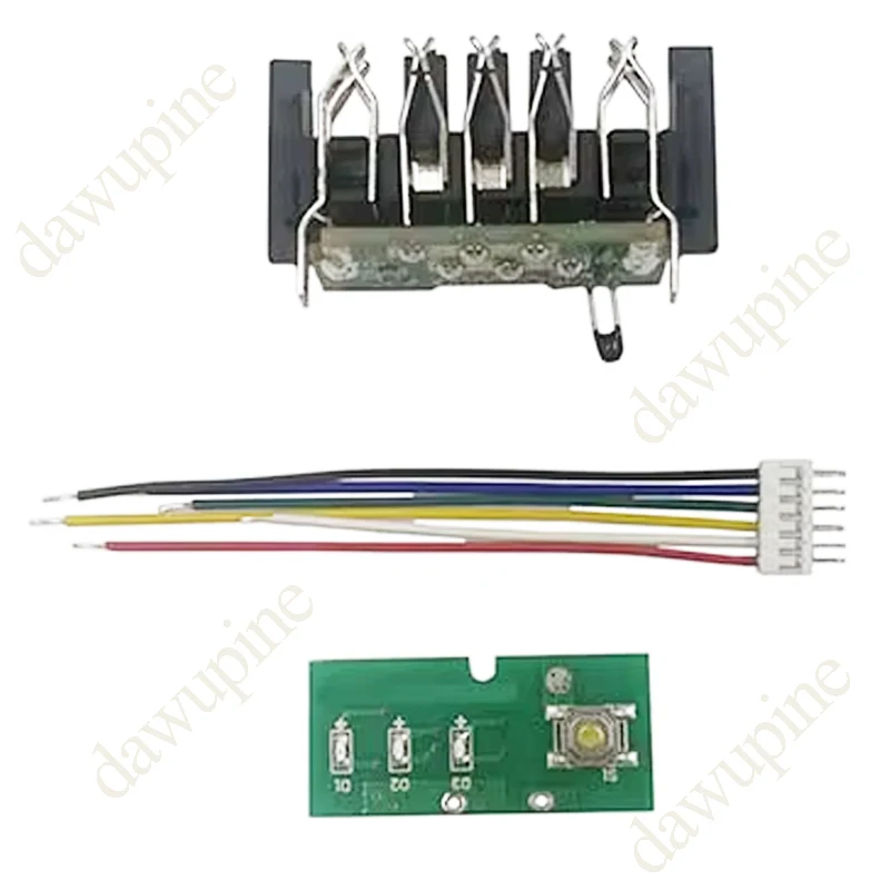Boîtier de batterie Li-ion DCB200 15*18650 BMS PCBA, boîtier de Circuit imprimé de Protection de charge pour DeWalt 18V 20V pour XR DCB206