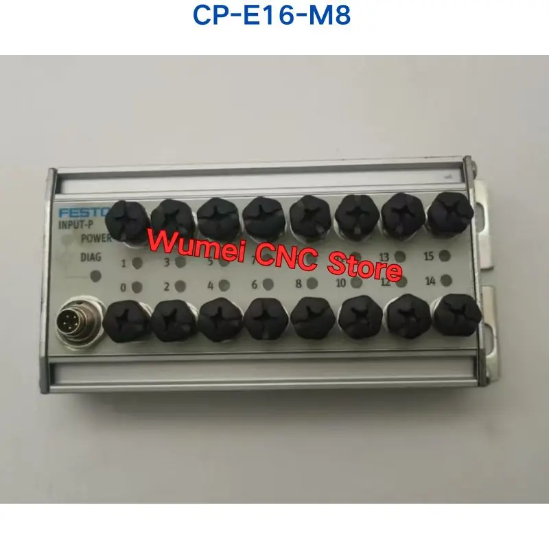 Second-hand test OK FESTO Input Module CP-E16-M8 18205 Complete models, please consult for others