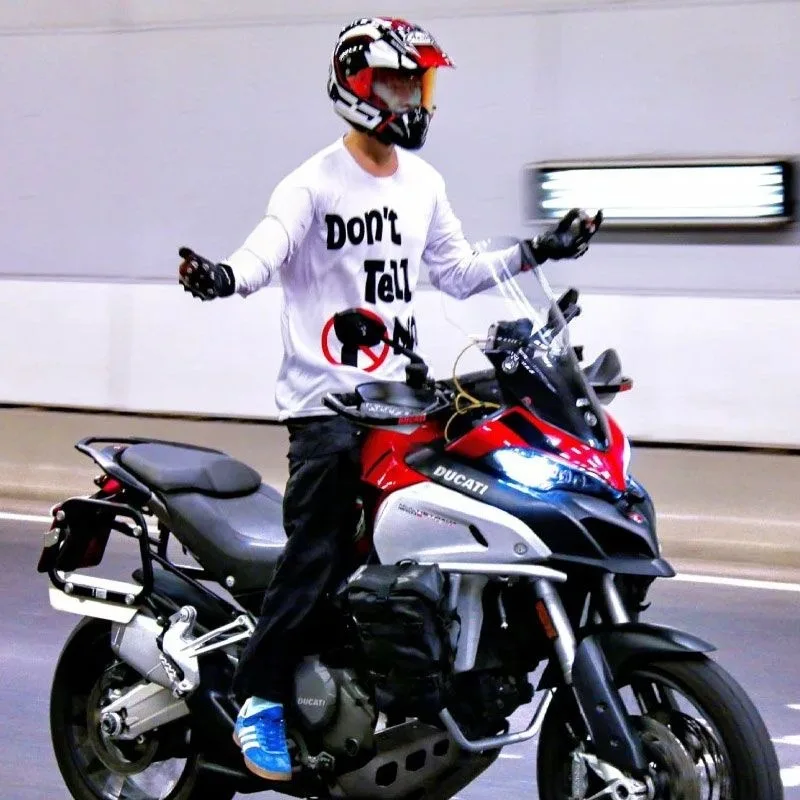 

Быстросохнущая футболка с длинным рукавом для езды на мотоцикле с 3D принтом для мужчин и женщин, дышащая удобная байкерская рубашка