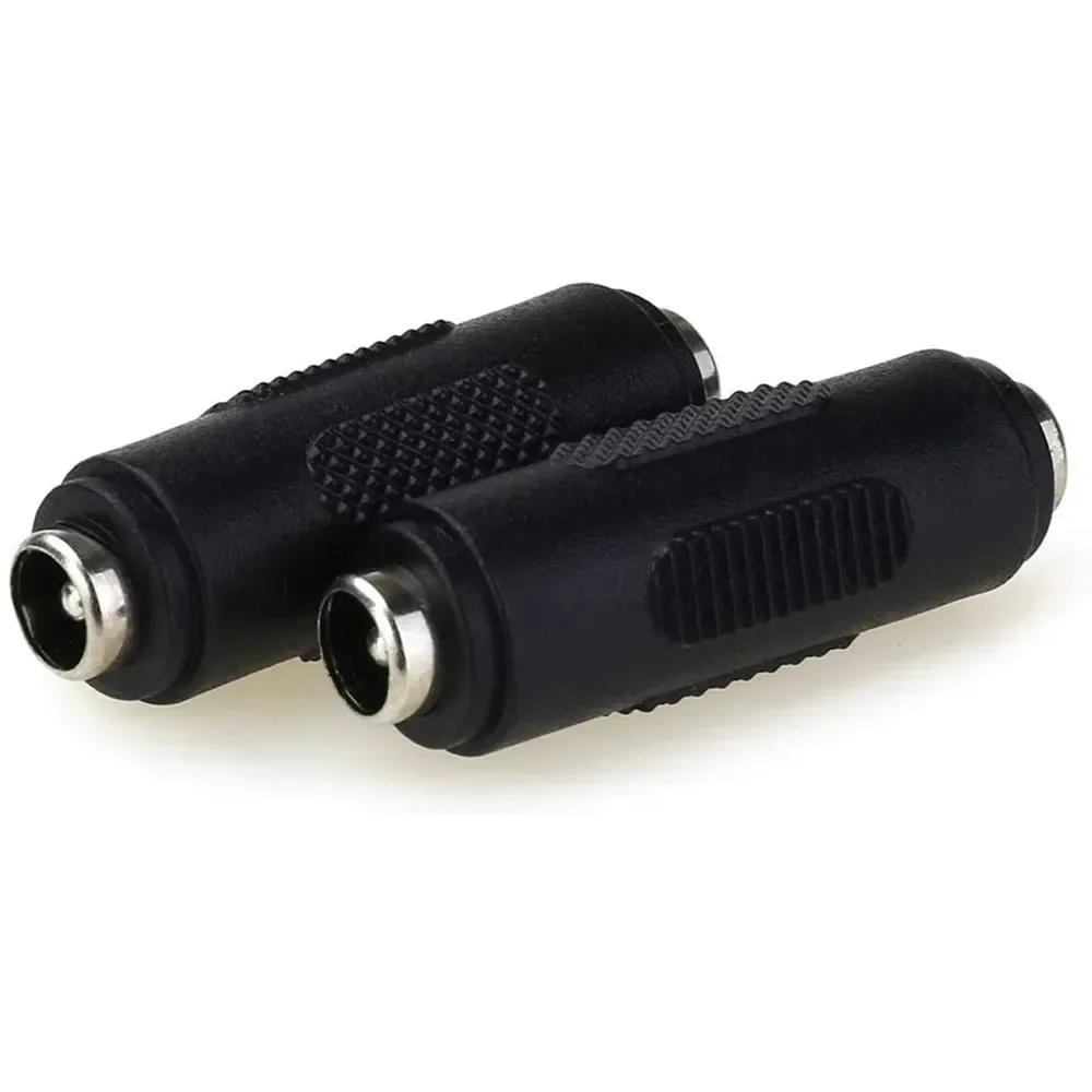 1 قطعة 5.5X2.1 مللي متر تيار مستمر محول القابس الطاقة موصل مزدوج رئيس أنثى إلى أنثى مقابس الطاقة موصل التوصيل جاك