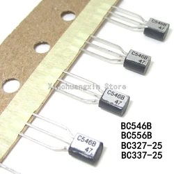 10PCS BC546B C546B BC556B C556B BC337-25 C33725 C33725 BC327-25 C32725 TO-92 amplifier bipolar transistor