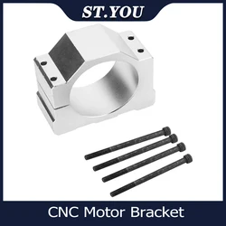 CNC Spindle Motor Bracket 65mm 80mm Aluminium CNC Spindle Clamp Holder CNC Carving Machine Clamp Motor Holder