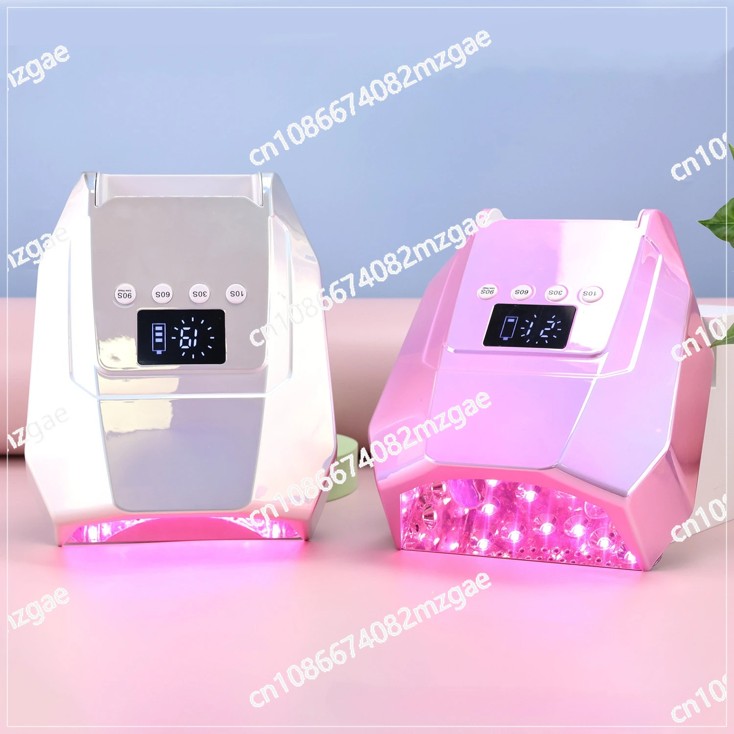 Мощный светильник для маникюра мощностью 98 Вт, быстросохнущий светильник для фототерапии ногтей, тип хранения, клей для лака для ногтей, светодиодный индукционный светильник для выпечки ногтей