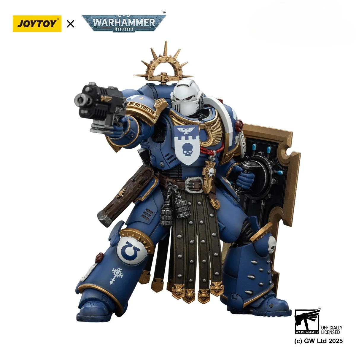 

JOYTOY Warhammer40K Action Figure Ultramarines Titus Victory Metaurus Levantus Torvald Anime Figurine Joint Movable Model Gifts