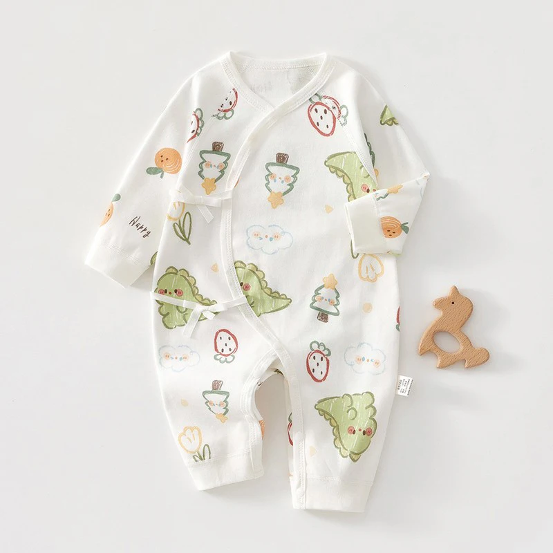 

Хлопковый комбинезон Dr Baby Rer с низкой талией, длинные брюки, традиционная китайская монашеская одежда для младенцев, весна-осень