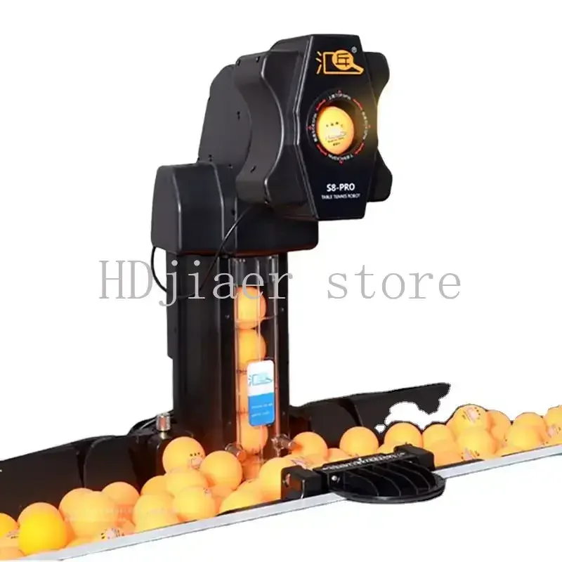 Huipang S8-PRO/JT-A Automatic Table Tennis Serving Robot - Programmable Ping Pong Trainer Machine