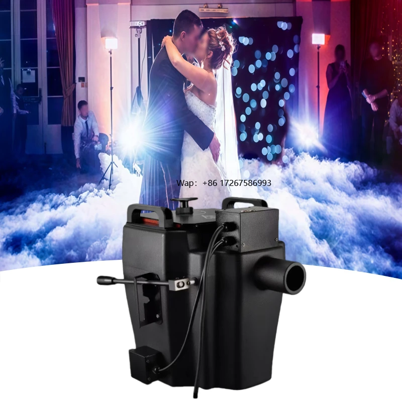 

Dry Ice Fog Smkoe Making Machine 6000w Dry Ice Low Lying Machine Atmosphere Equipmentsmog Maker for Party Stage