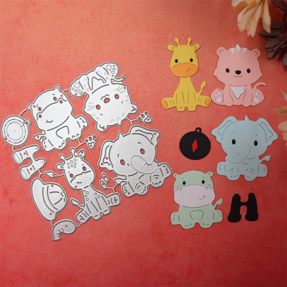 

Animal Collection Metal Cutting Dies for Scrapbooking DIY Album Embossing Folder Paper Card Maker Template Stencils New Arrive