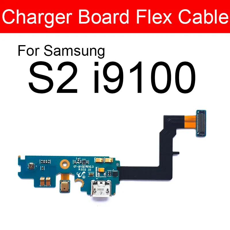 USB Charging Connector Board For Samsung Galaxy S2 S2 S II Plus I9105 I9105P Usb Charge Port Jack Board Replacement Repair