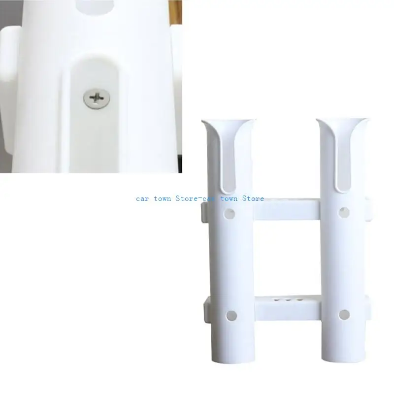RXJE Durable Plastic Fishing Rod Racks Holder Brackets Stand for Boat Yacht Fishing Boxes Boating Equipment