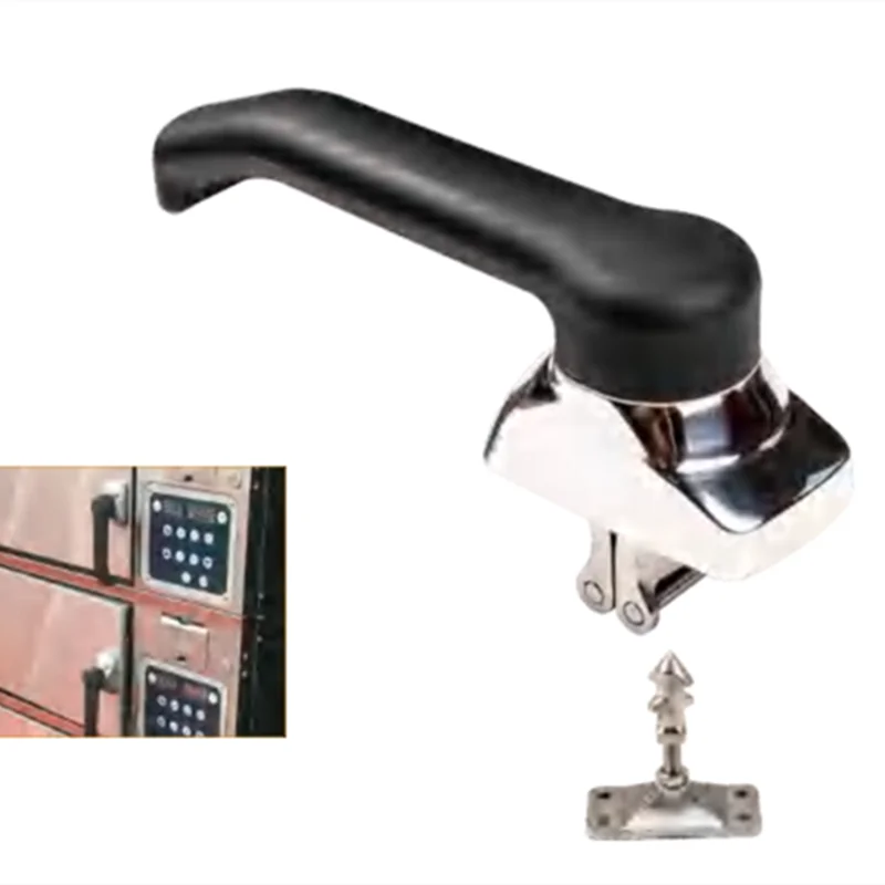 

Factory Discounts Compression Oven Industrial Freezer and Refrigerator Steaming Cabinet Stainless Steel 304 Handle Latch Lock