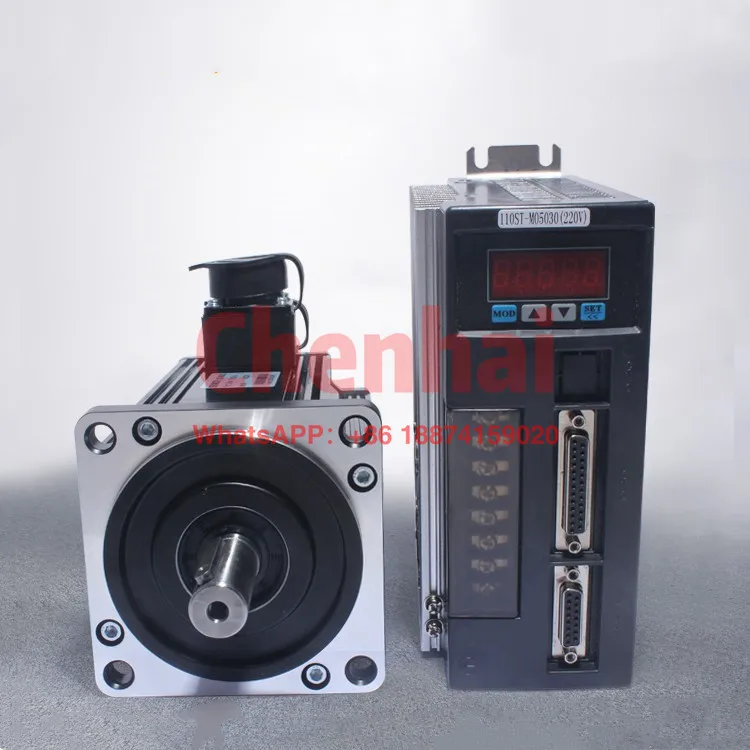 380V 3.7KW 1000RPM 35N.M. 3700W Three-Phase AC Servo Motor 180ST-M35010 Matched Permanent Magnet Driver AASD-40A