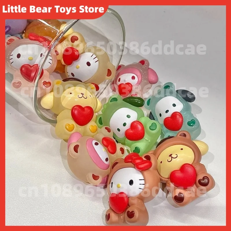 [Genuino] In Magazzino WDWX Nuova Famiglia Sanliou Steam Era Serie Impilabile Cieco Borsa Mini Ornamenti per Bambole Figurine per Ragazze Regali Kawaii