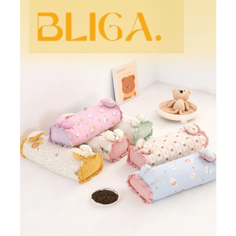 وسادة الحنطة السوداء الكاملة من القطن الخالص تحمي العمود الفقري العنقي ويساعد على النوم وسادة رمي الطالب وسادة صلبة للنوم #1