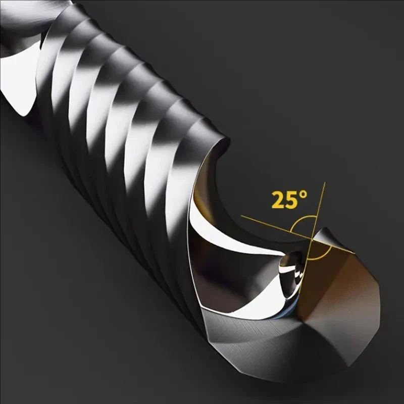 HUHAO 1/30PCS Spiral Routers Bits Milling Cutter CNC Cutter Tool PVC Wood Router Bits Carbide Steel Cutter Woodworking Tools