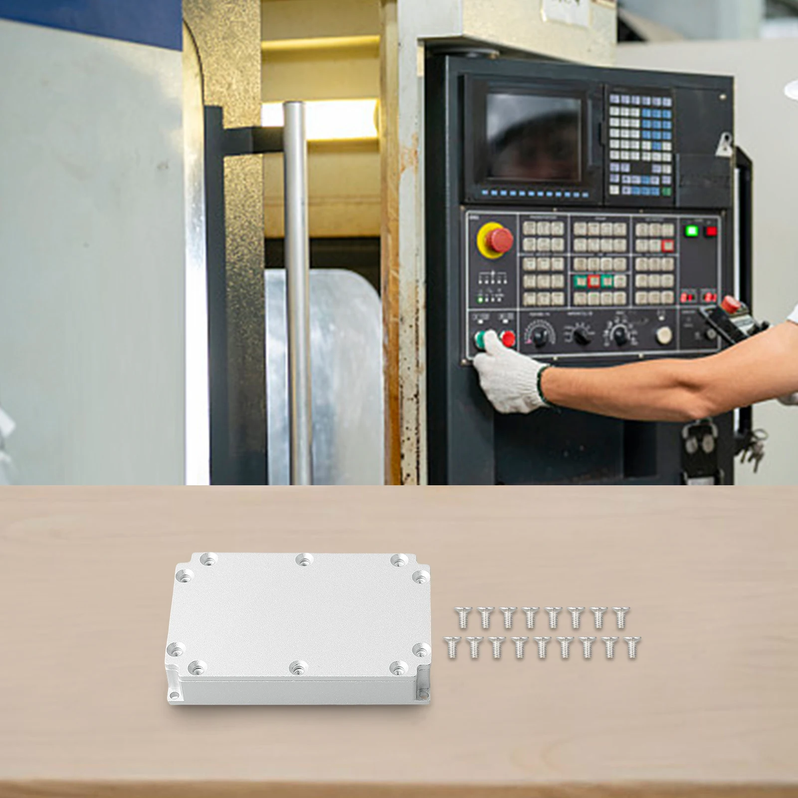 

Aluminum Box Microwave Shielding Box Electronic Equipment 55mm*30mm*5mm Professional RF Design RF Aluminum Box