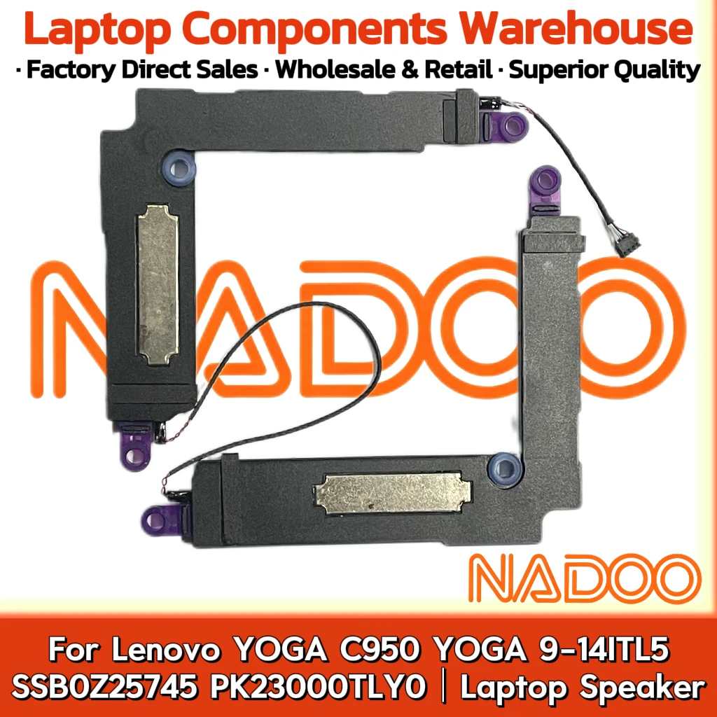 New Original Laptop Notebook Speaker For Lenovo YOGA C950 YOGA 9-14ITL5 SSB0Z25745 PK23000TLY0 Built in horn audio