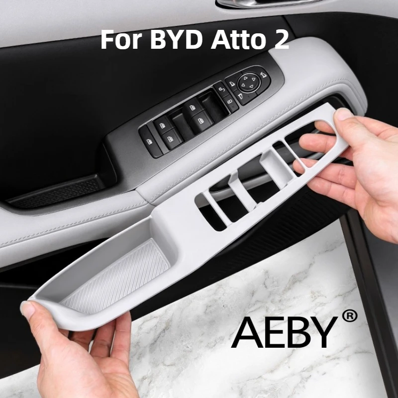 

AEBY For BYD Atto 2 2024-2025 Silicone Protector Pad Set,Door Window Switch Cover,Silicone Protector Set Anti-Scratch & Dust