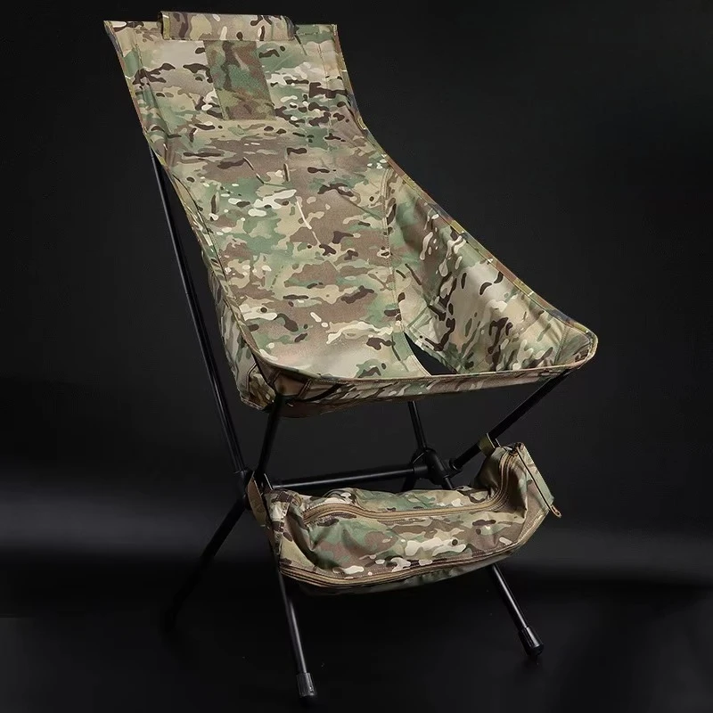 Custom Picnic Fishing Hiking Barbecue Portable Lounge Beach Foldable Folding Telescopic Stool Camping Chair for Outdoor