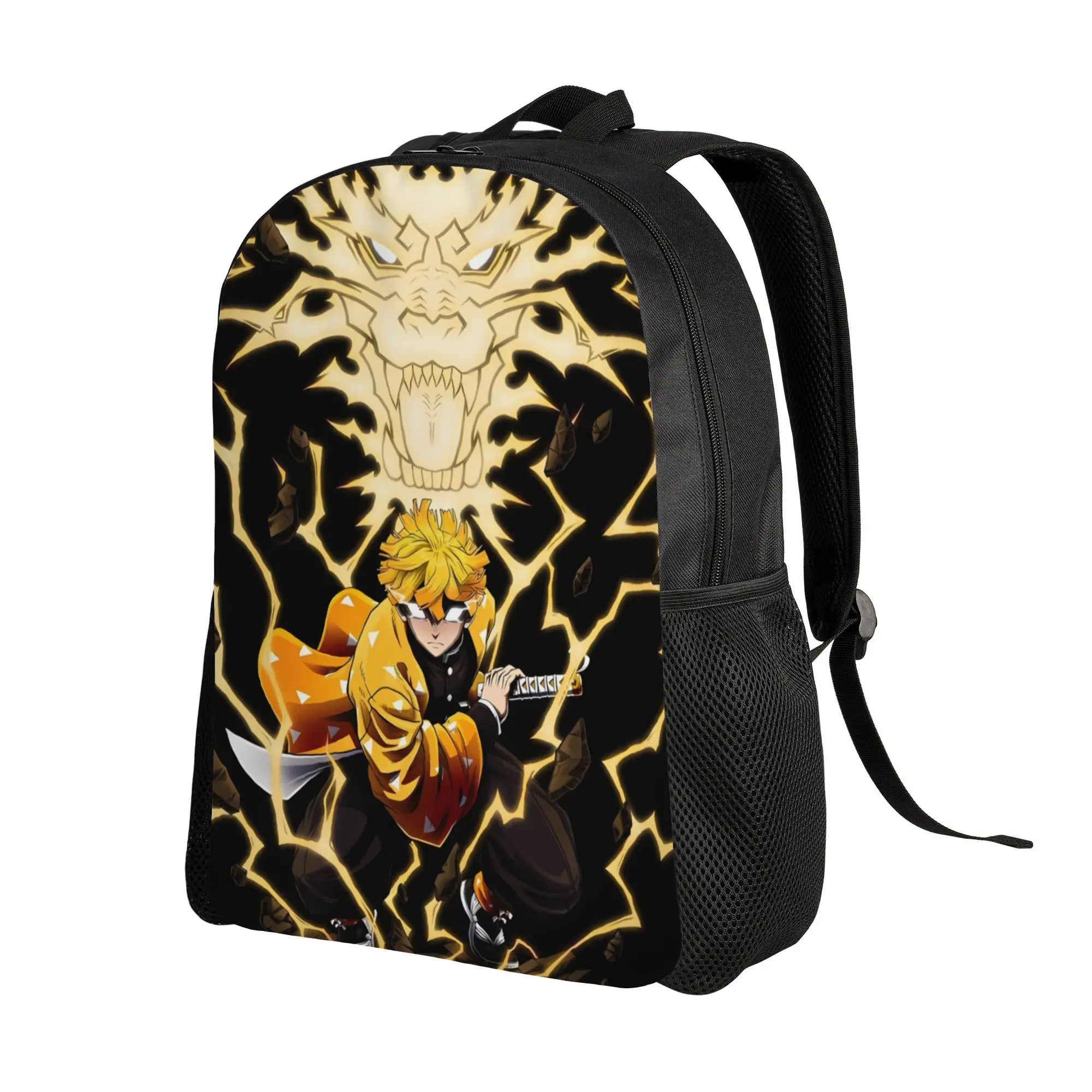 1Piece Backpack Lightning Warrior New School Year Bookbag Outdoor  Demon Slayer For Gifts New Term Starts
