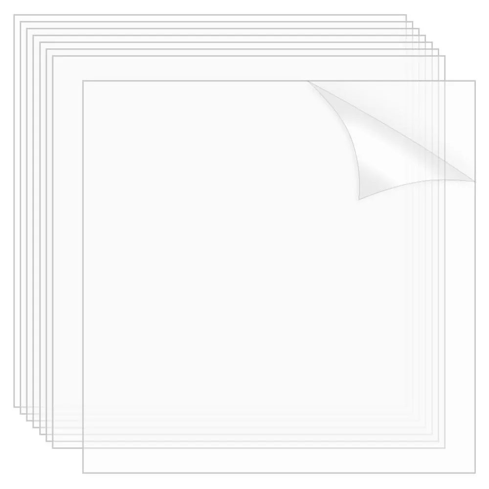 �y�Z�[�����z8������ �N���APET�V�[�g 9.84 x 9.84�C���` ���� 0.5mm ���^�v���X�`�b�N�V�[�g ���^�A�N�����p�l�� �H�|�i�p �ʐ^�t���[���p