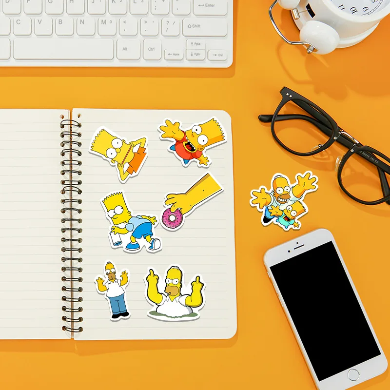 50/100PCS Cartoon Sticker Luggage Skateboard Laptop Waterproof Decorative Graffiti Sticker image 6
