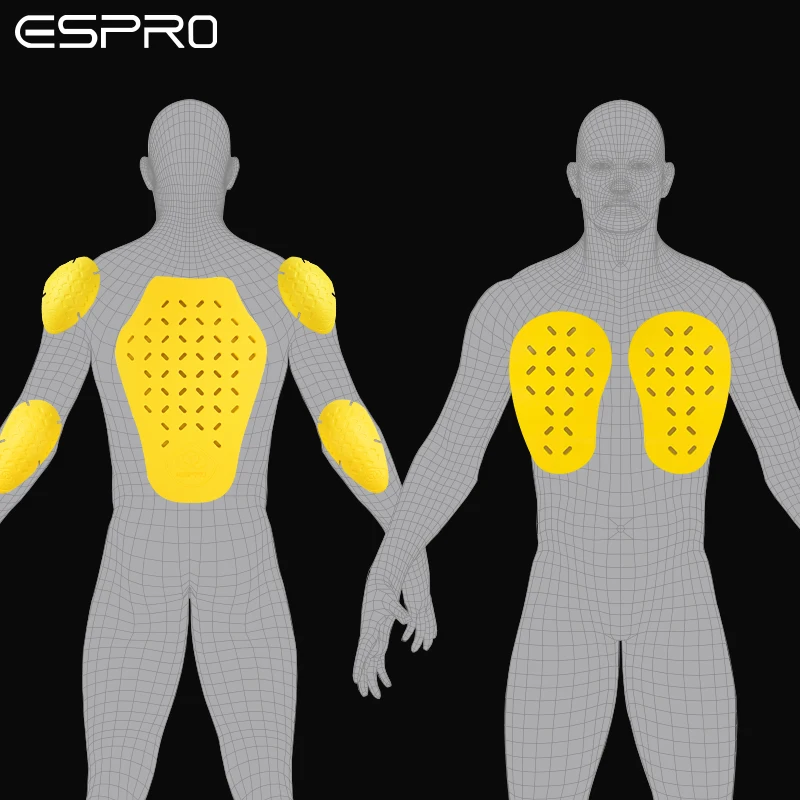 

EVA мотоциклетные доспехи для всего тела, защитные накладки для мотокросса, спины, плеч, локтей, противоударные мотокуртки, снаряжение