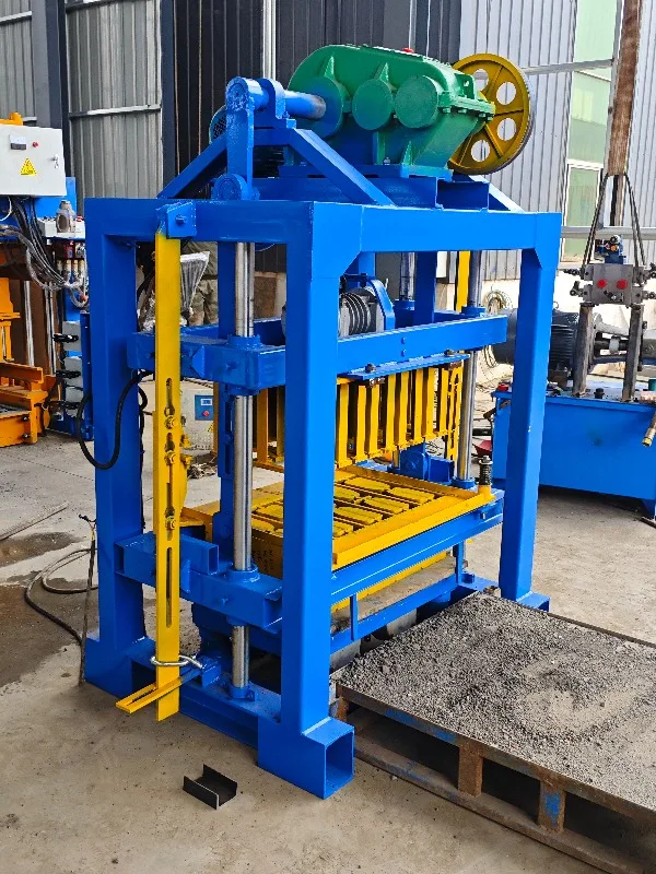 Cement Block Making Machine With Engine Hydraulic Pressure High Efficiency Economical Production Hollow Blocks High ROI