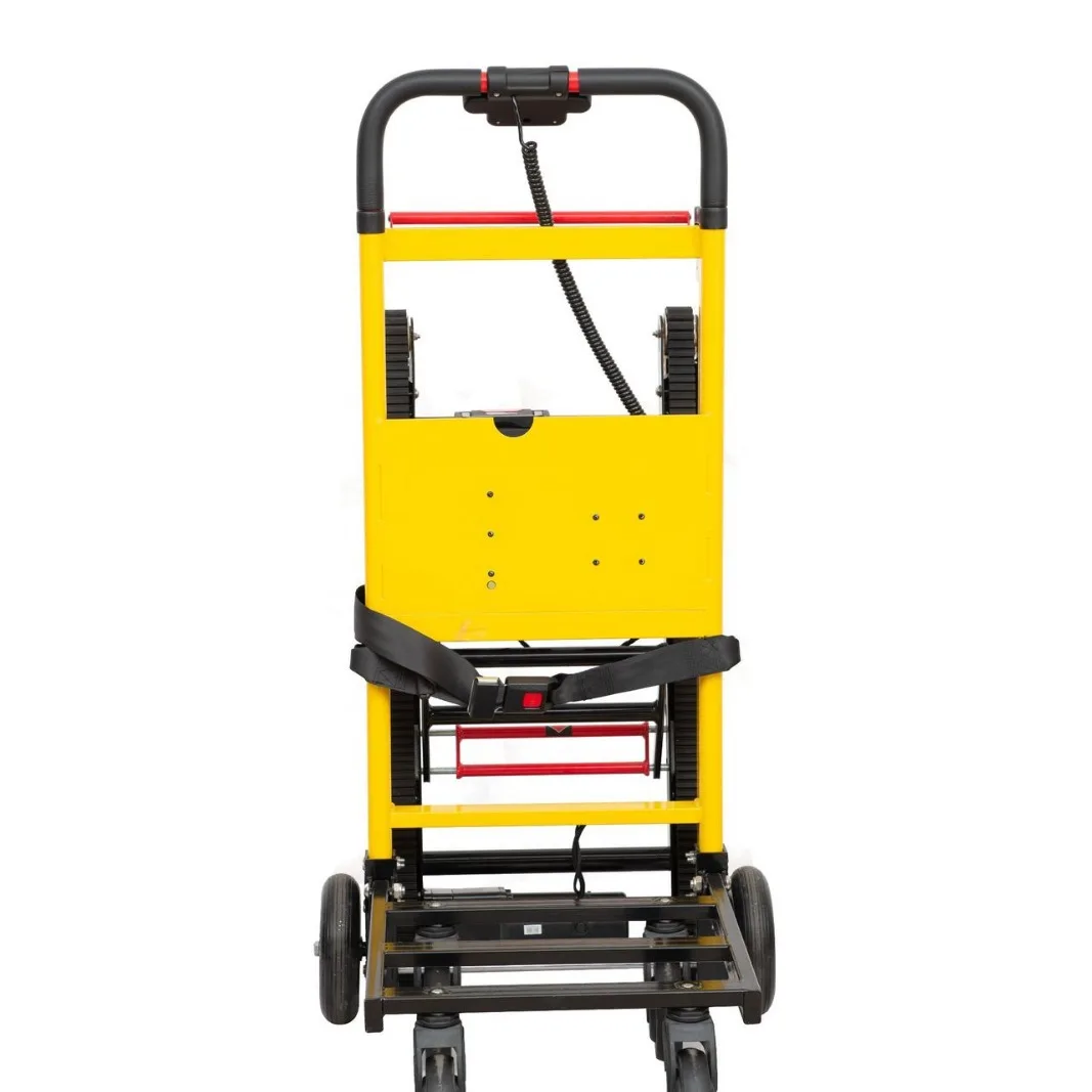 Popular electric climbing machine, crawler cargo handling truck, high-floor automatic up and down stairs truck
