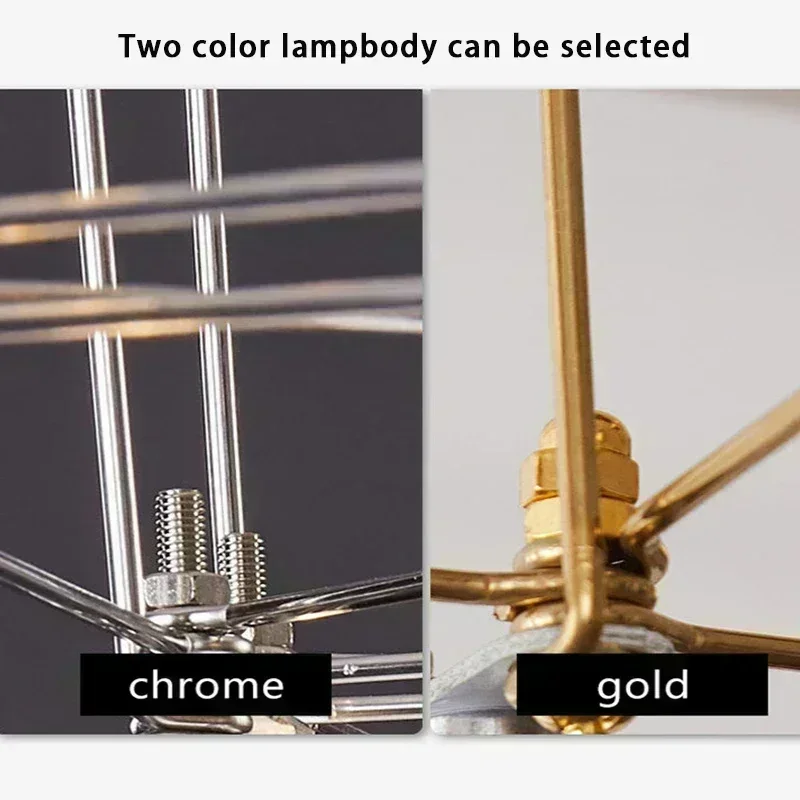 Neuer Light Cube Gypsy Firefly Kristall-Kronleuchter Advanced Sense Leeres Wohnzimmerlicht