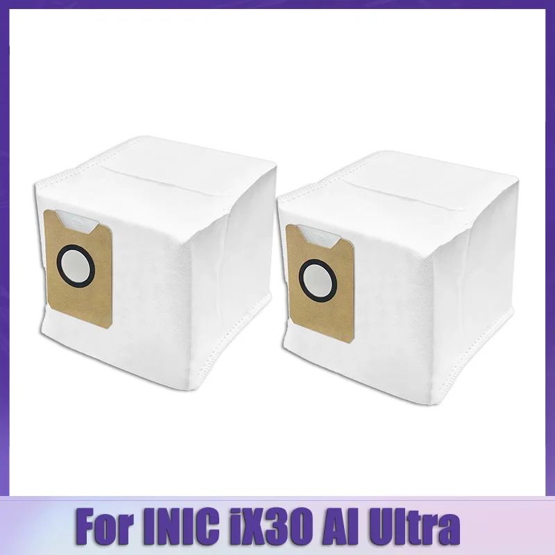 Для Cecotec Conga 20090, iNIC iX30 AI Ultra: мешки для сбора пыли, аксессуары, расходные материалы для робота-пылесоса CONGA, сменные мешки для пыли.