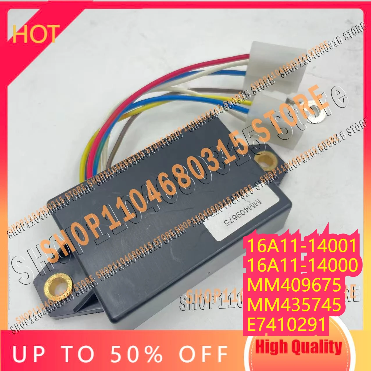 

Горячая распродажа: Новый контроллер/блок управления 16A11-14001, 16A11-14000, MM409675, MM435745, E7410291 для 12V PEL16A11 1400