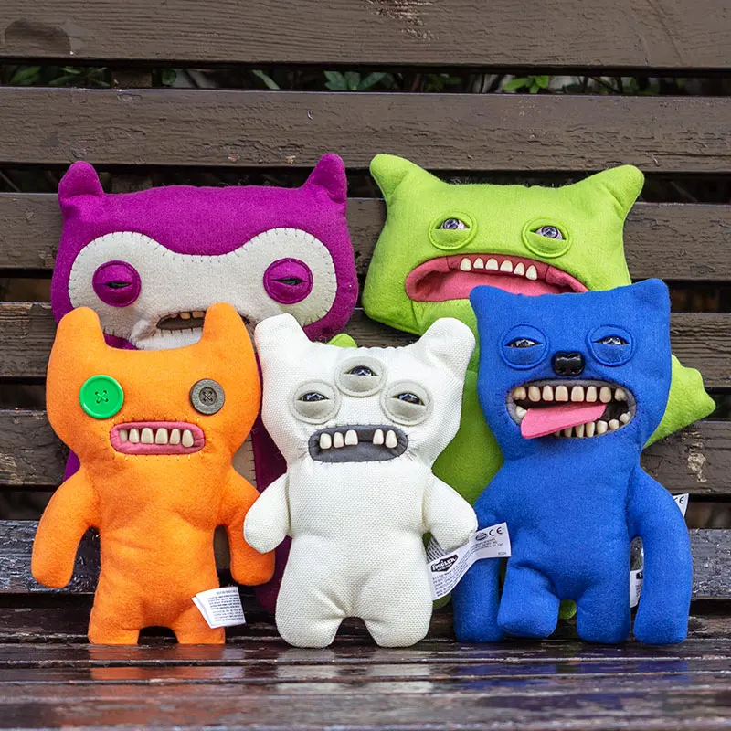 

Fuggler Funny Ugly Monster Plush Toy Toothed Monster Anime Figure Bigtooth Monster Kawaii Doll Room Ornament Cute Halloween Gift