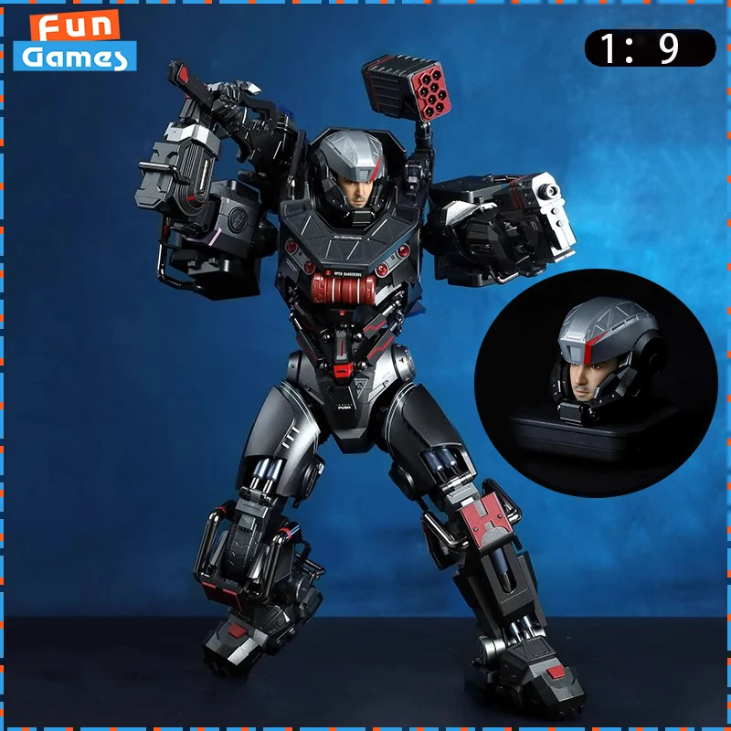 Сборная фигурка MENG LINGCAGE Heavy-duty Mecha MU2-DAWN White Shark 04, аниме-фигурка Mark MECHA-008s, коллекционный подарок на заказ