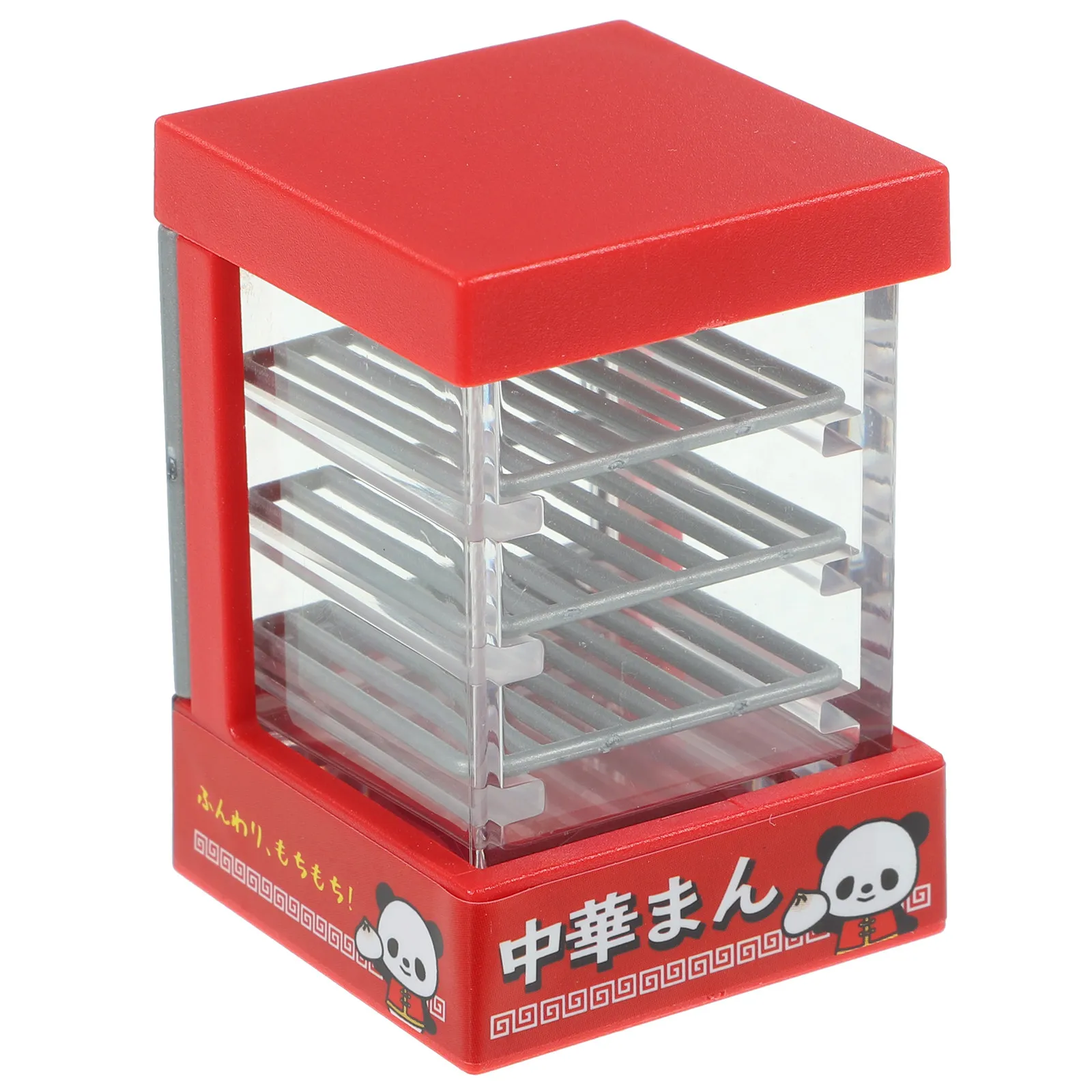 

Miniature Bakery Insulated Cabinet Plastic Counter Kitchen Scene Mini Food Display Showcase Store Decor Mini House Furniture
