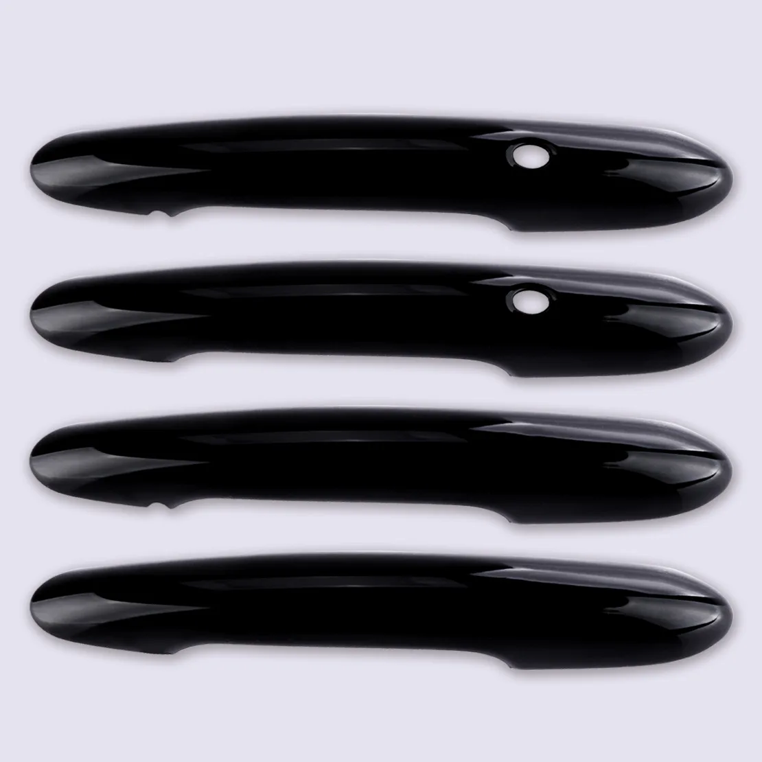 

1 Set Glossy Black Door Handle Cover With Keyless Entry ABS Fit For Mini Hatch Countryman F55 F60 2017 2018 2019 2020 2021-2024