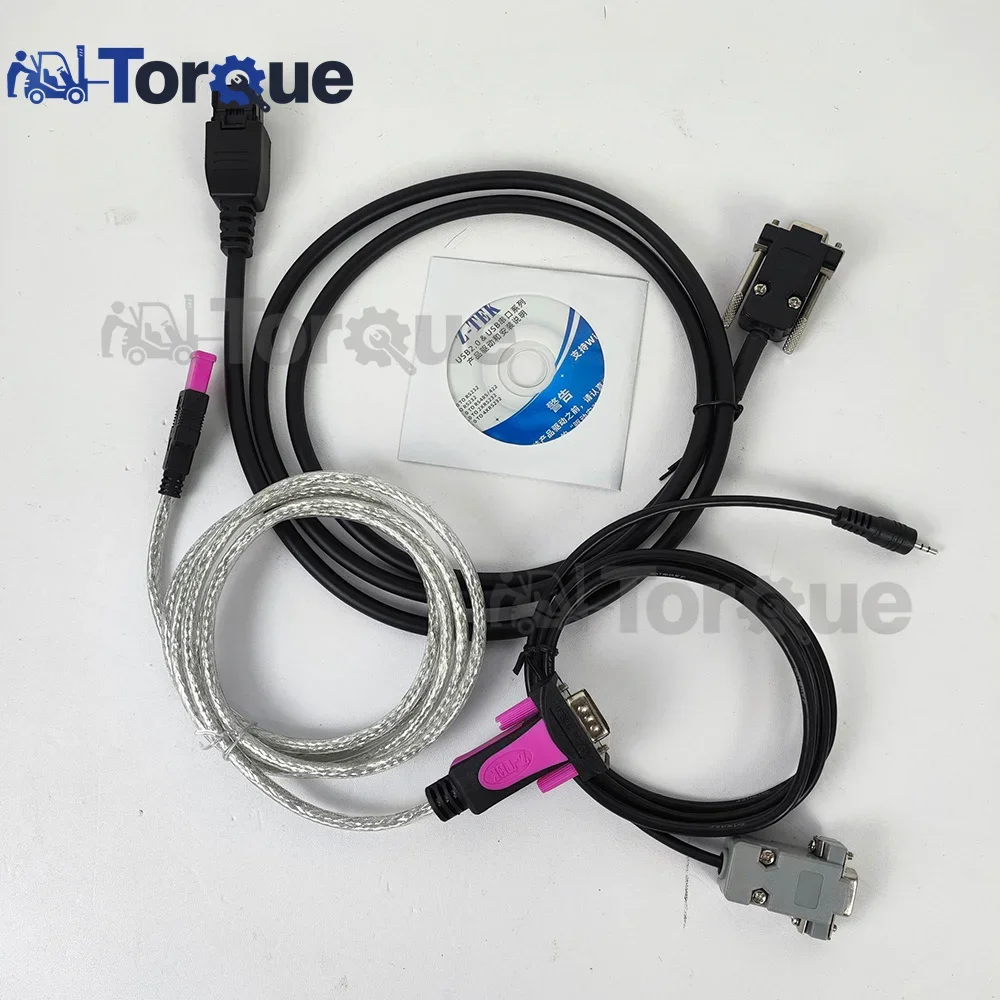 for CAT forklift Diagnostic tool 16A68-00500 or 16A68-00800 or 16A68-11320 round cable+CF19 Laptop