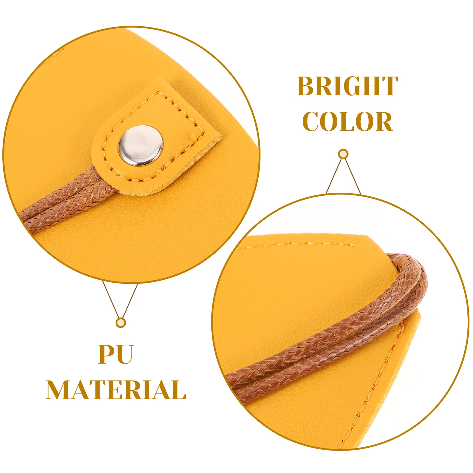 

6Pcs Key Case PU Protective Bag Pull-Out Design Small Compact Car Key Holder Cover for Keys Durable Lightweight