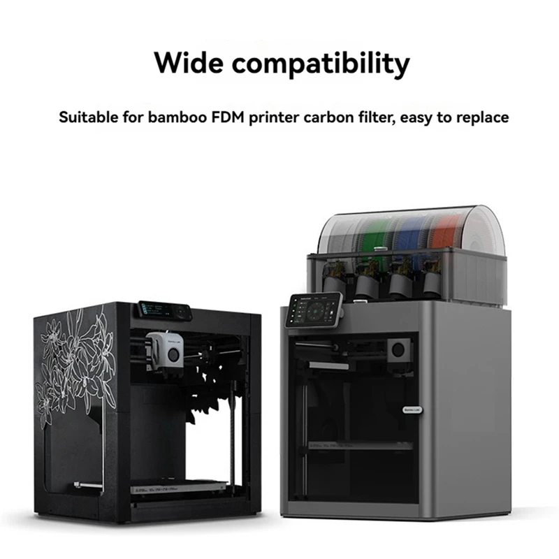 A7THK-3 pezzi di ricambio per filtro purificatore d'aria con filtro a carbone attivo per parti della stampante 3D Bambu Lab X1 X1C P1P P1S