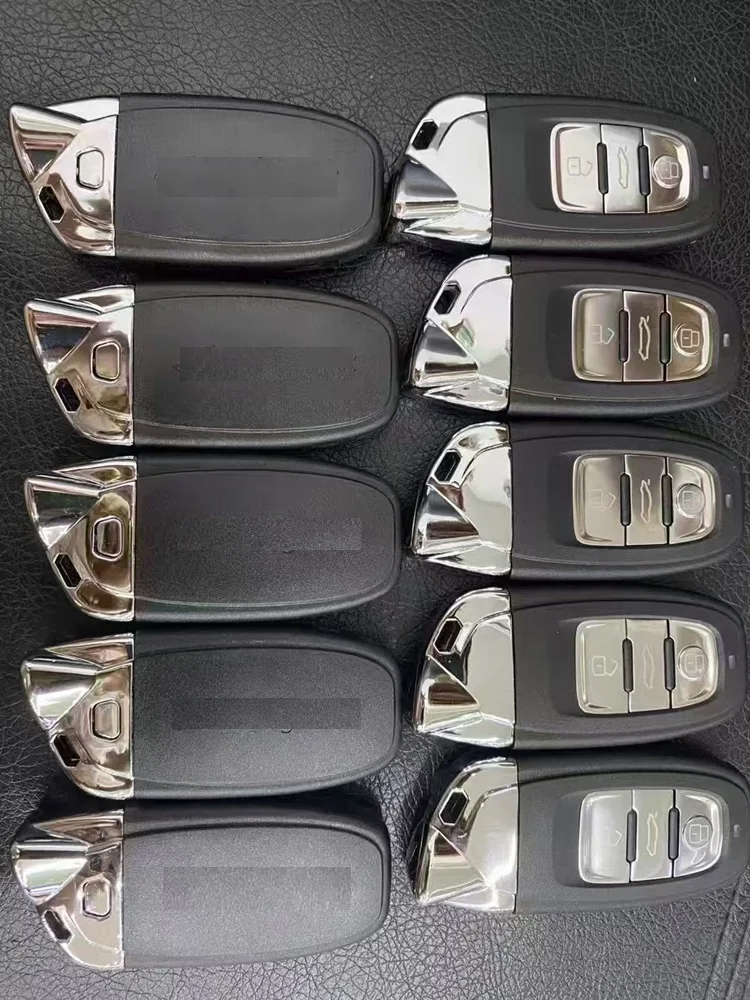 

CS076004 Smart Card replacement shell case For Lamborghini 3B with small key , With metal logo ,with lettering on the back