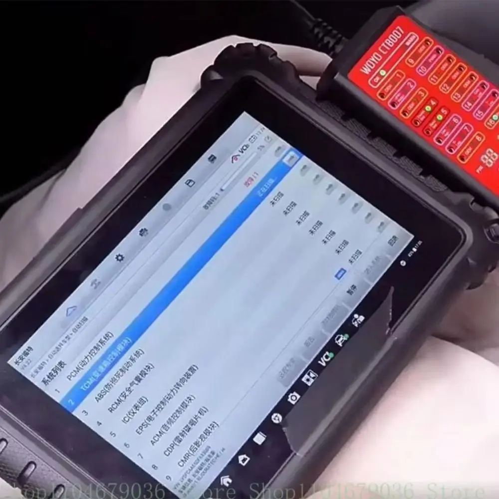 

16-контактный тестер CAN, диагностический инструмент для протокола данных в реальном времени, настройки контактов, тестовые настройки, диагностический сканер ЭБУ