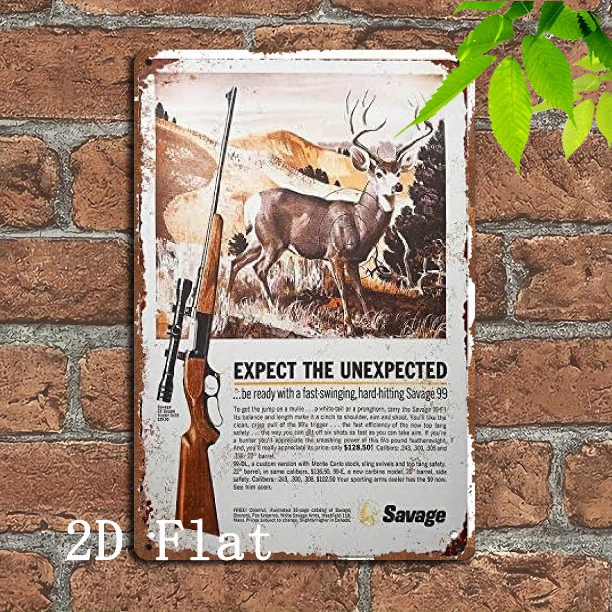 Vintage  Metal Sign - 
