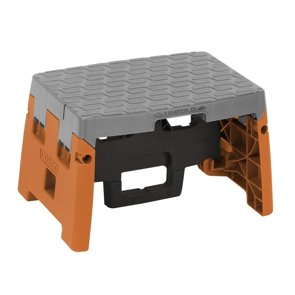 Lightweight Folding Step Stool Type 1A 300lb Capacity Compact Design Safe Sturdy Plastic Step Stool Home Use