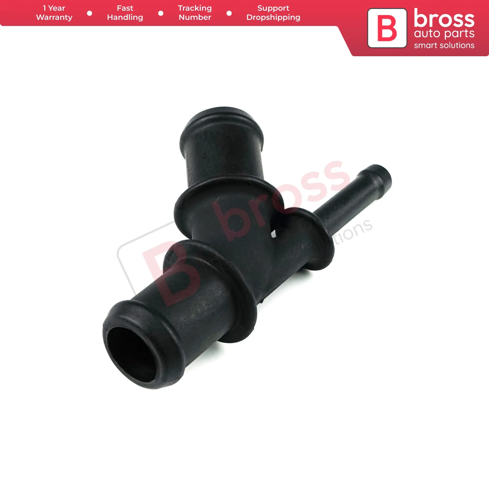 BHC654 Engine Coolant Tee Distributor Throttle Body Line Hose Connector Water Flange Connect 1J0121087D for VW Audi Seat Skoda