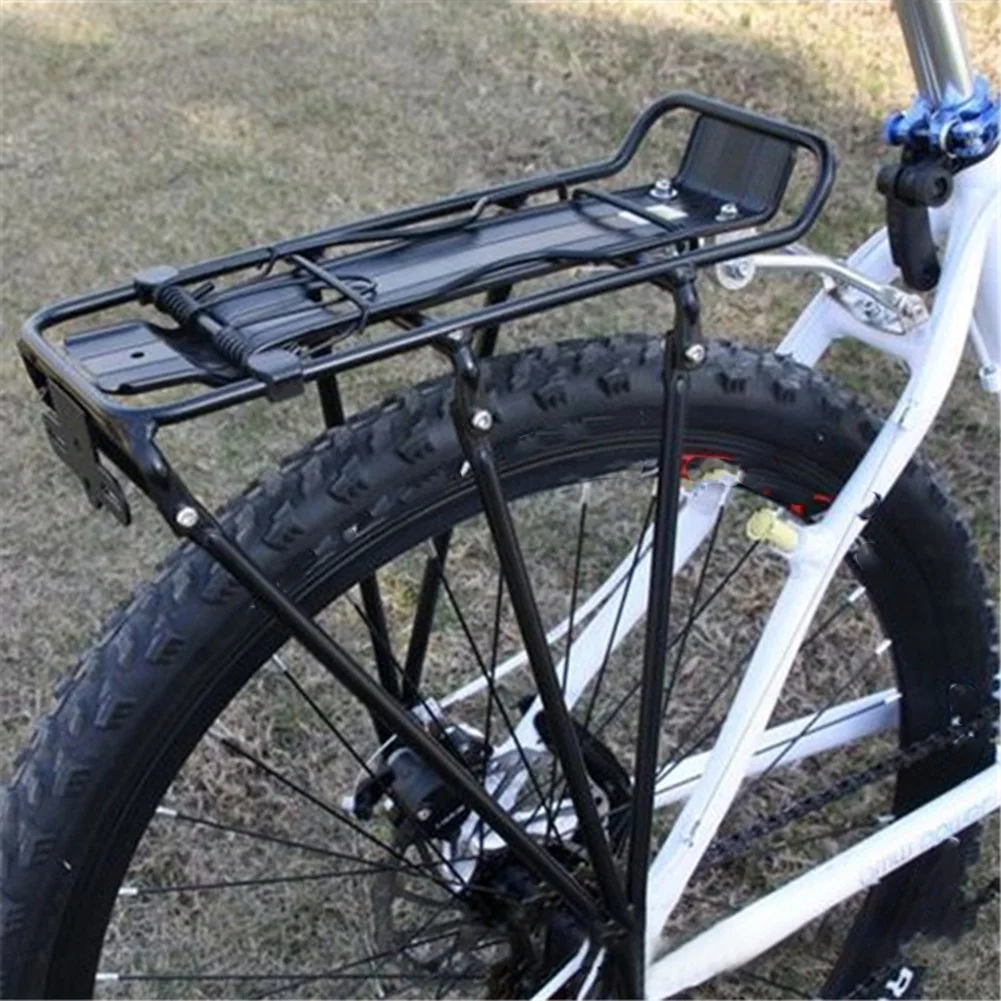 Bicycle Racks Cycling MTB Bicycle Carrier Rear Luggage Rack Shelf Bracket for Disc Brake/V-Brake Without Bracket Parts HOT